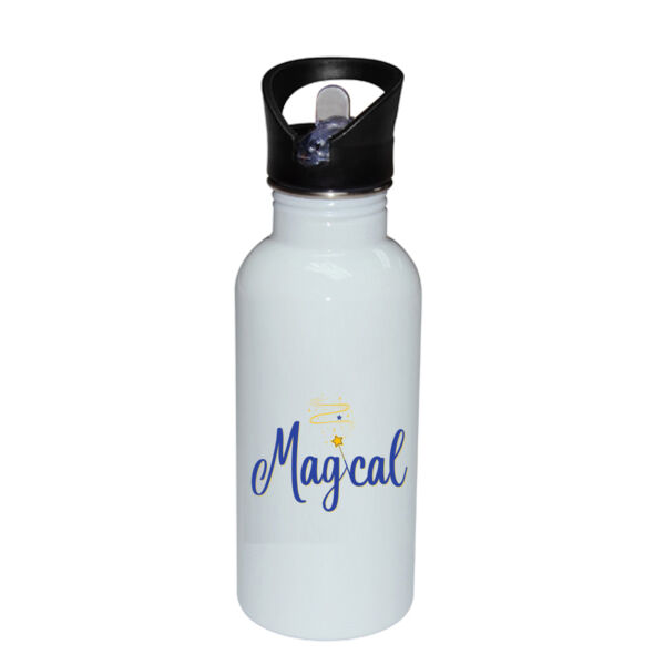 MAGICAL - Stainless Drink Bottle with Straw Thumbnail