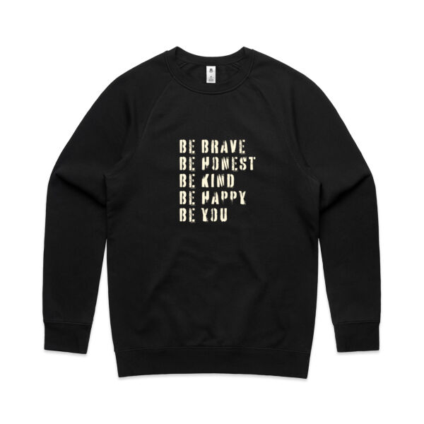 BE BRAVE - Unisex Crew Neck Sweatshirt Thumbnail