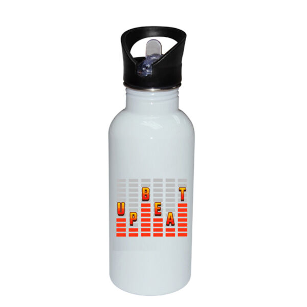UPBEAT - Stainless Drink Bottle with Straw Thumbnail